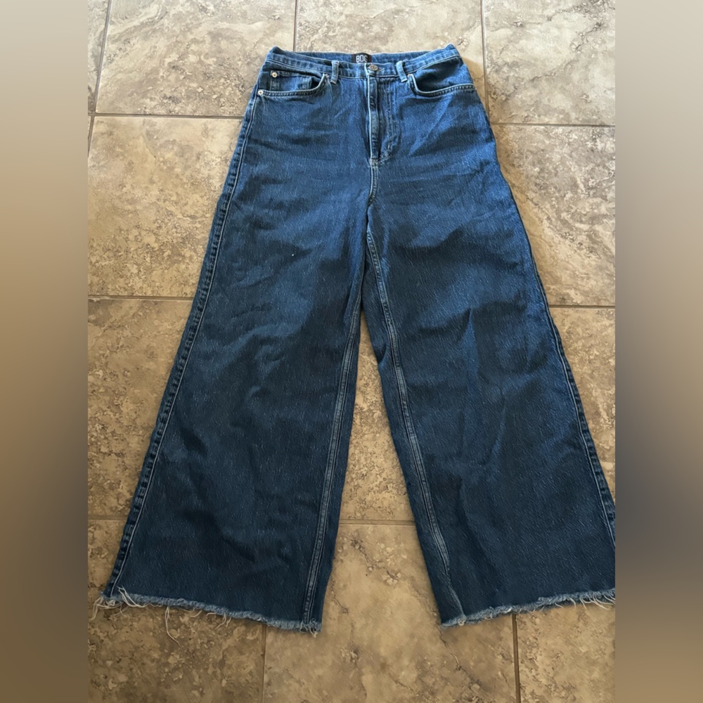 BDG urban outfitters wide leg high waisted jeans